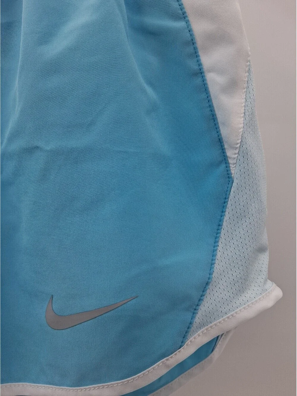 Nike Shorts Womens Xs Blue Brief-lined Running Gym Athletic Active 26x6